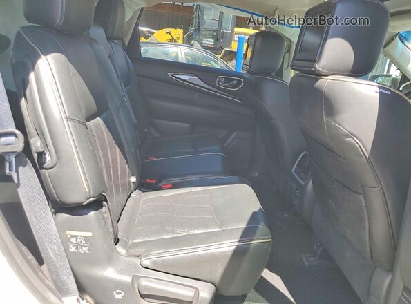 5N1AL0MM3GC528662 2016 INFINITI QX60 White Вид задньої частини салону