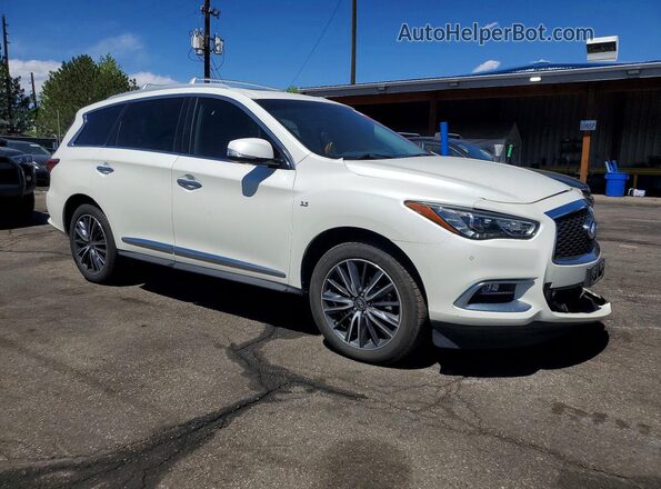 5N1AL0MM3GC528662 2016 INFINITI QX60 White Передня права чверть