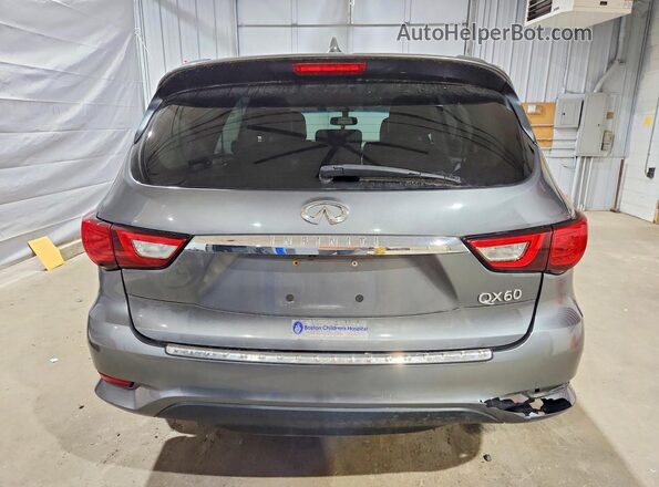 5N1AL0MM5GC508879 2016 INFINITI QX60 Серый Вид сзади