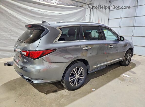 5N1AL0MM5GC508879 2016 INFINITI QX60 Серый Задняя правая четверть