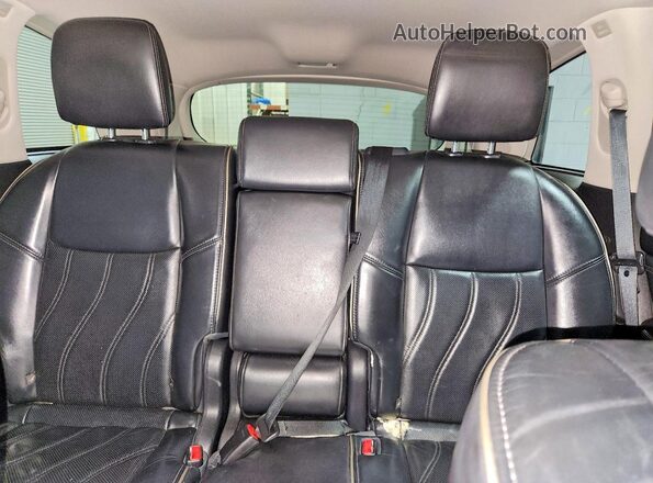 5N1AL0MM5GC508879 2016 INFINITI QX60 Серый Вид задних сидений