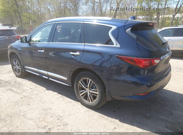 5N1AL0MM5GC530655 2016 INFINITI QX60 Blue Задня ліва чверть