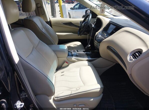5N1AL0MM5GC530655 2016 INFINITI QX60 Blue Вид салону спереду