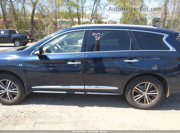 5N1AL0MM5GC530655 2016 INFINITI QX60 Blue Панорамний вид салону 360°