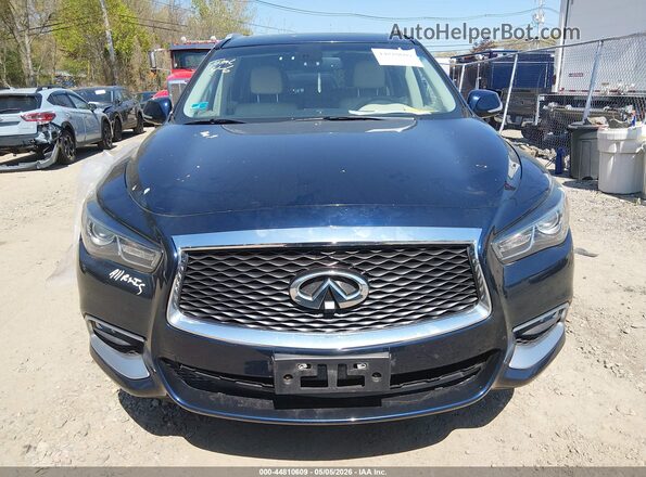 5N1AL0MM5GC530655 2016 INFINITI QX60 Blue Вид щитка приладів