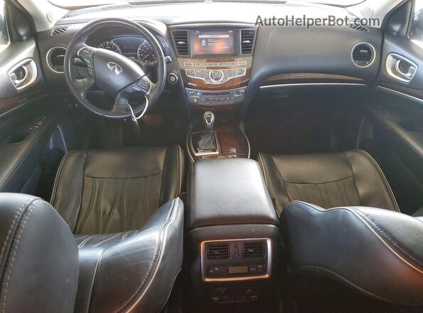 5N1AL0MM6GC511158 2016 INFINITI QX60 Blue Dashboard view