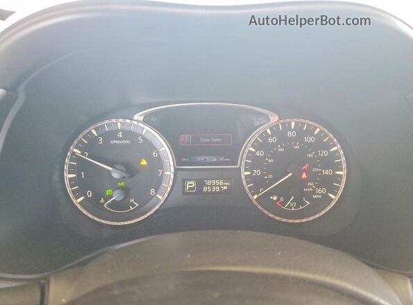 5N1AL0MM6GC511158 2016 INFINITI QX60 Blue Instrument cluster view