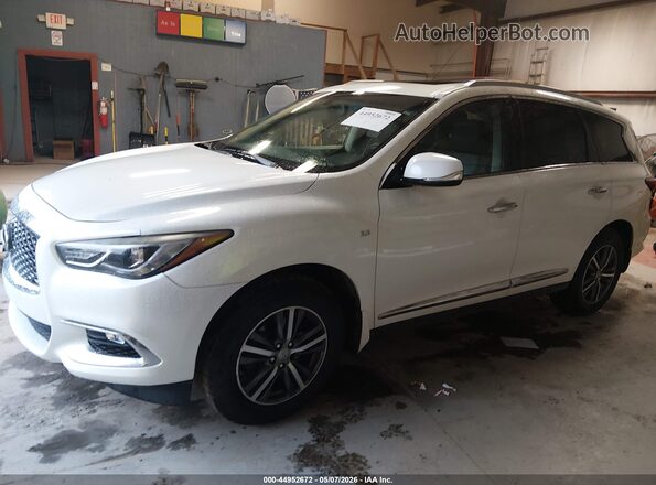 5N1AL0MM9GC503054 2016 INFINITI QX60 White Առջևի ձախ երեք քառորդ տեսարան