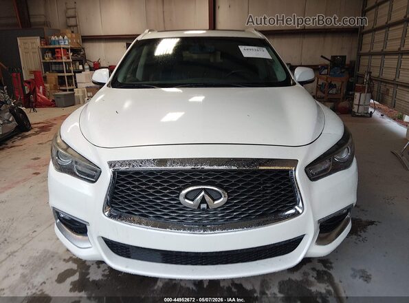 5N1AL0MM9GC503054 2016 INFINITI QX60 White Սարքավորումների վահանակի տեսք