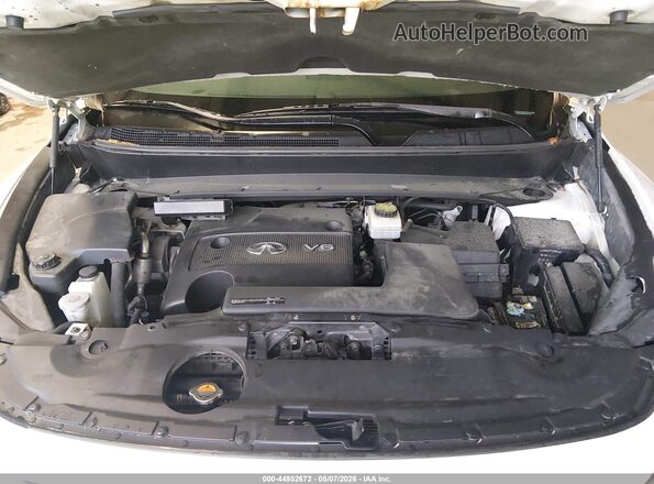 5N1AL0MM9GC503054 2016 INFINITI QX60 White Հետևի տեսք
