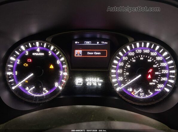 5N1AL0MM9GC503054 2016 INFINITI QX60 White Հետևի նստատեղերի տեսք