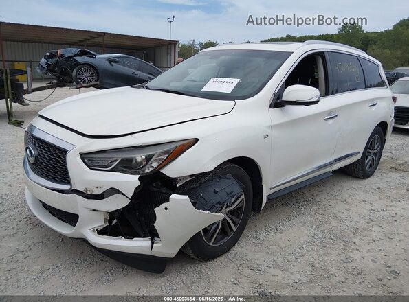 5N1AL0MMXGC503774 2016 INFINITI QX60 White წინა მარცხენა ხედი სამი მეოთხედიდან