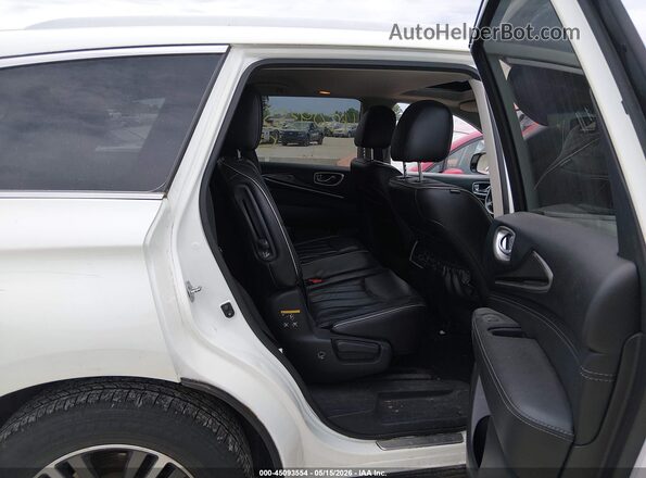 5N1AL0MMXGC503774 2016 INFINITI QX60 White VIN კოდის სტიკერის ხედი