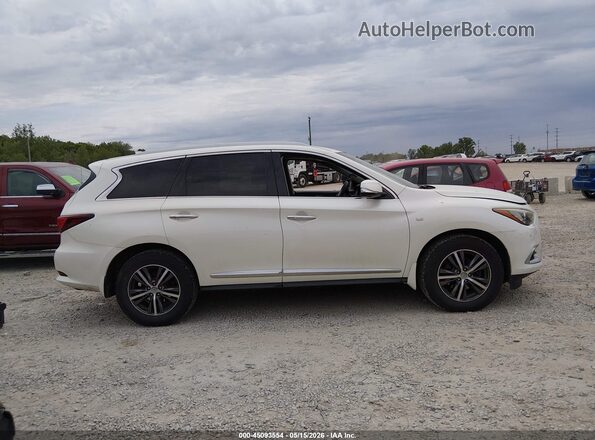 5N1AL0MMXGC503774 2016 INFINITI QX60 White უკანა სალონის ხედი