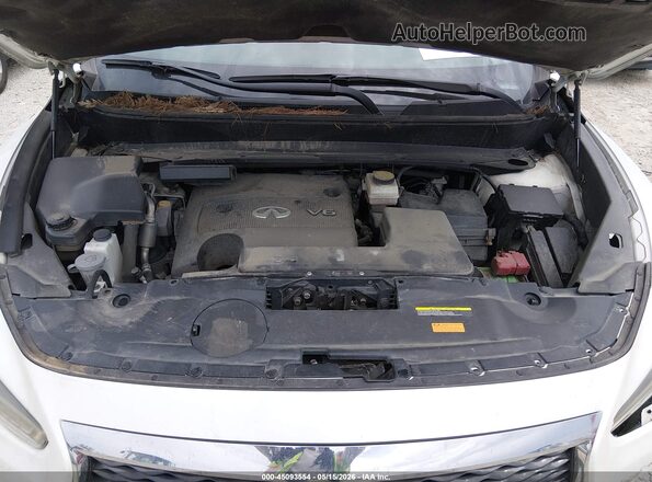 5N1AL0MMXGC503774 2016 INFINITI QX60 White უკანა ხედი