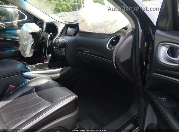5N1AL0MN0GC522245 2016 INFINITI QX60 Black Սալոնի դիմացի տեսք