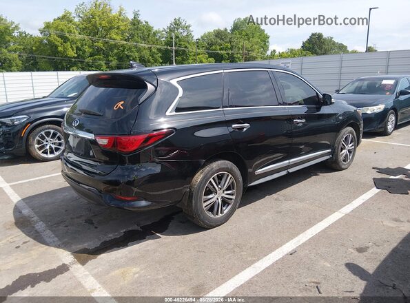 5N1AL0MN0GC522245 2016 INFINITI QX60 Black Հետևի աջ