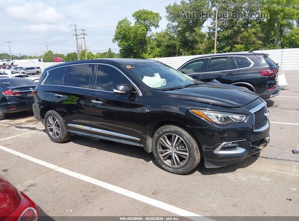 5N1AL0MN0GC522245 2016 INFINITI QX60 Black Սալոնի հետևի տեսք