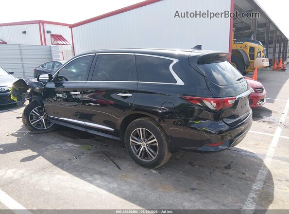 5N1AL0MN0GC522245 2016 INFINITI QX60 Black Սալոնի 360 աստիճան տեսք