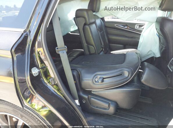 5N1AL0MNXGC516159 2016 INFINITI QX60 Black Vista de la etiqueta del VIN