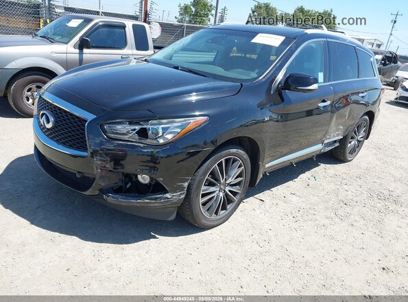 5N1AL0MNXGC516159 2016 INFINITI QX60 Black Vista tres cuartos delantera izquierda