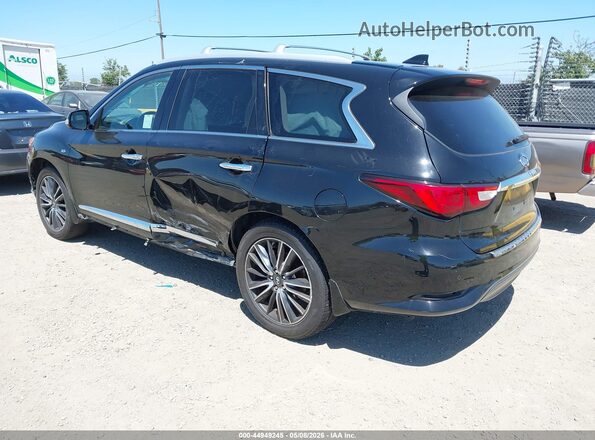 5N1AL0MNXGC516159 2016 INFINITI QX60 Black Trasero izquierdo
