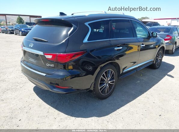 5N1AL0MNXGC516159 2016 INFINITI QX60 Black Trasero derecho