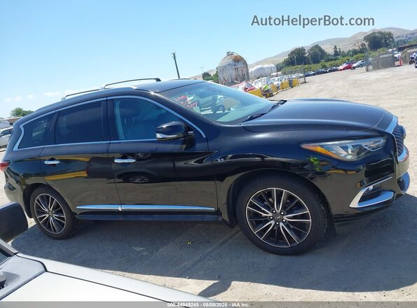 5N1AL0MNXGC516159 2016 INFINITI QX60 Black Vista interior de 360 grados