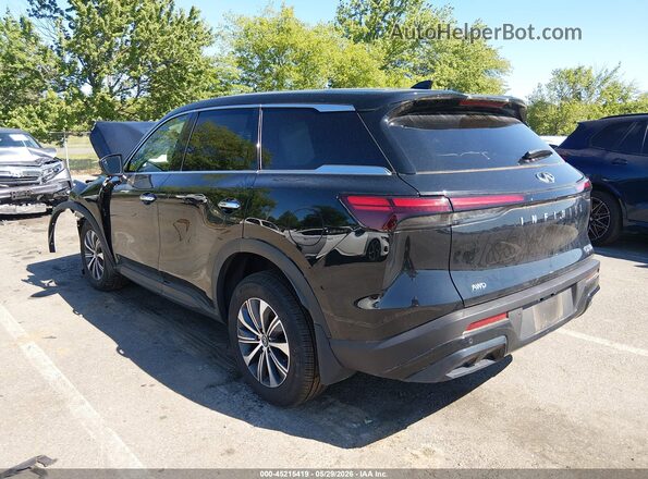 5N1AL1ES4SC342110 2025 INFINITI QX60 Black Trasero izquierdo