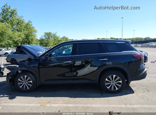 5N1AL1ES4SC342110 2025 INFINITI QX60 Black Vista interior de 360 grados