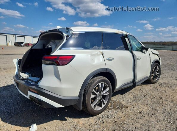 5N1AL1FR3SC337427 2025 INFINITI QX60 White Rear right