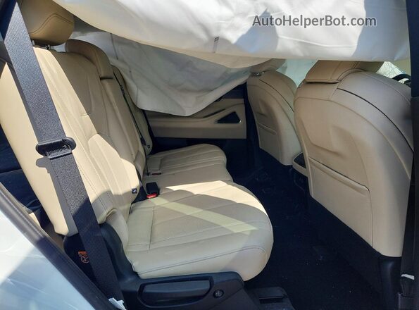 5N1AL1FR3SC337427 2025 INFINITI QX60 White Rear seats view