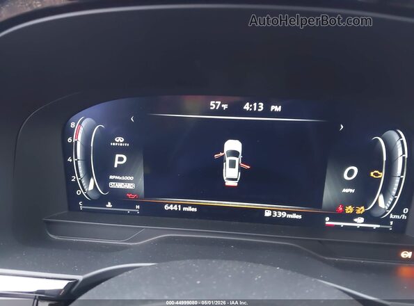 5N1AL1FR3SC343809 2025 INFINITI QX60 Black Widok tylnych siedzeń