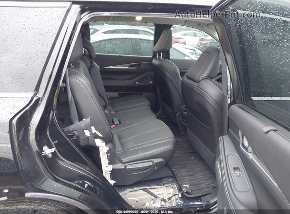 5N1AL1FR3SC343809 2025 INFINITI QX60 Black Widok naklejki z numerem VIN