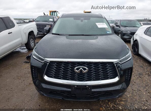 5N1AL1FR3SC343809 2025 INFINITI QX60 Black Widok wnętrza z tyłu