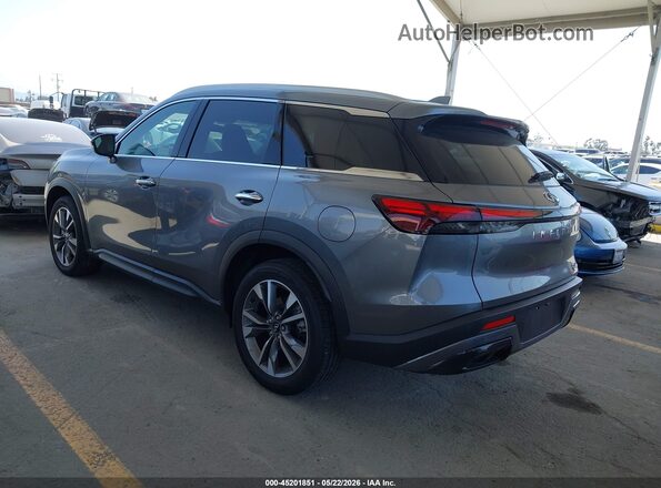5N1AL1FR5SC348090 2025 INFINITI QX60 Gray Trasero izquierdo
