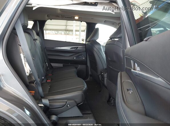 5N1AL1FR5SC348090 2025 INFINITI QX60 Gray Vista de la etiqueta del VIN