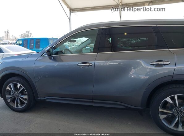 5N1AL1FR5SC348090 2025 INFINITI QX60 Gray Vista interior de 360 grados