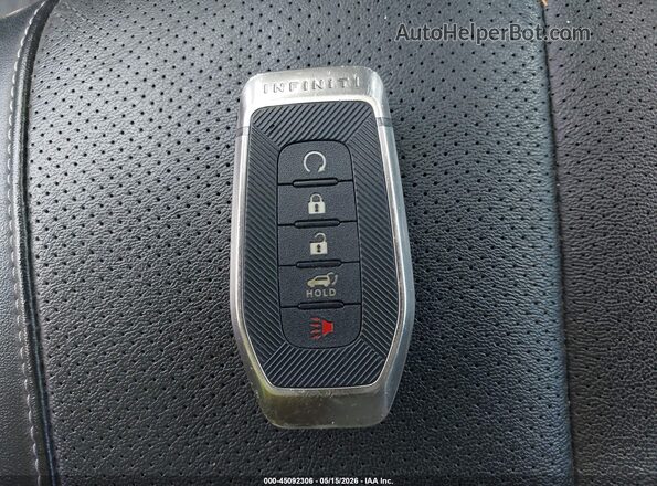 5N1AL1FS1SC355086 2025 INFINITI QX60 Gray Widok deski rozdzielczej
