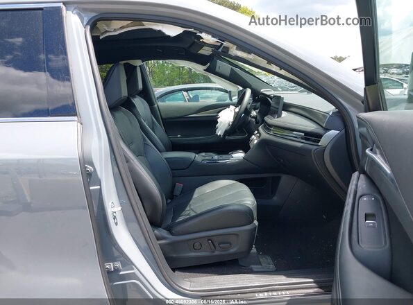5N1AL1FS1SC355086 2025 INFINITI QX60 Gray Widok wnętrza z przodu