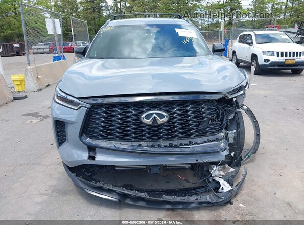 5N1AL1FS1SC355086 2025 INFINITI QX60 Gray Widok zestawu wskaźników