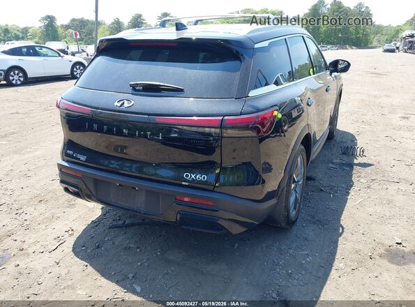 5N1AL1FS3SC336359 2025 INFINITI QX60 Черный Задняя правая четверть