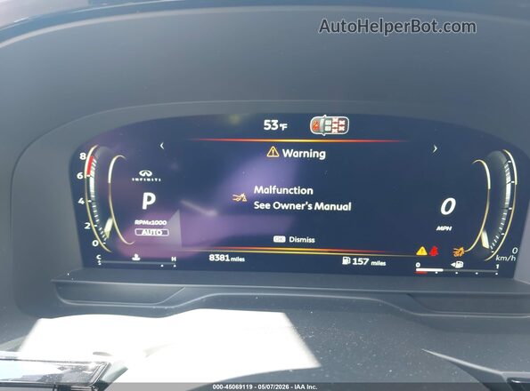 5N1AL1FS3TC330191 2026 INFINITI QX60 Gray Հետևի նստատեղերի տեսք