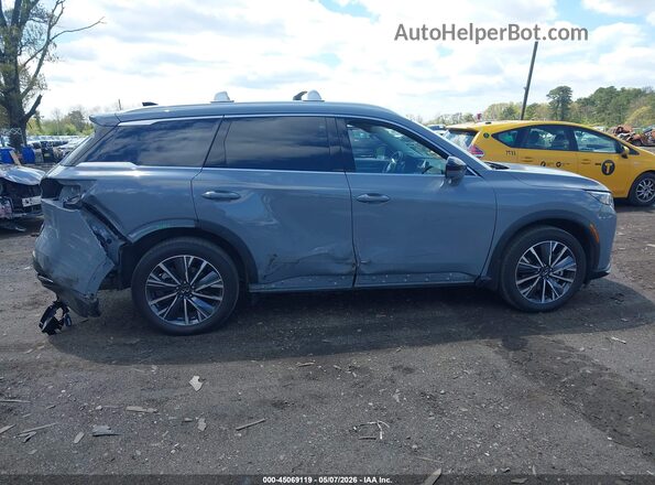 5N1AL1FS3TC330191 2026 INFINITI QX60 Gray Սալոնի հետևի տեսք