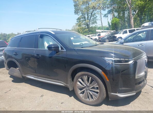 5N1AL1FS4TC350711 2026 INFINITI QX60 Черный Вид задней части салона