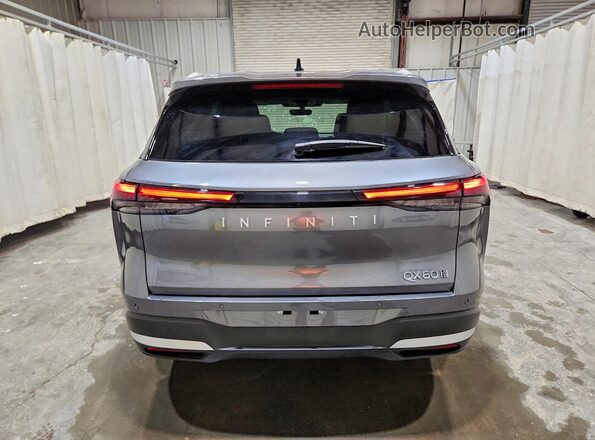 5N1AL1FS8TC343325 2026 INFINITI QX60 Gray Հետևի տեսք