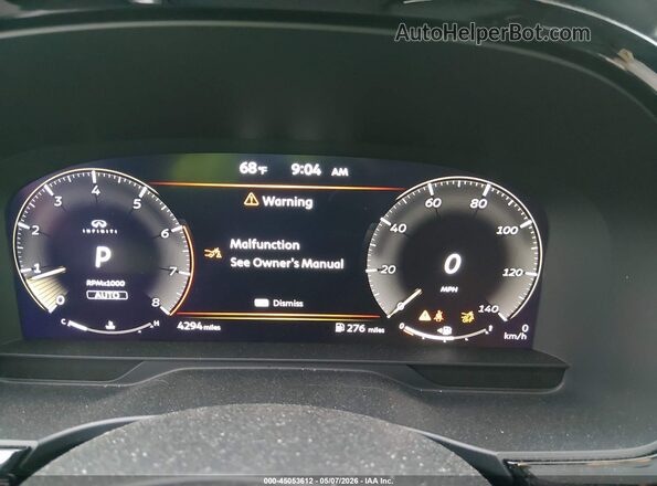 5N1AL1FW0TC333262 2026 INFINITI QX60 Белый Вид задних сидений