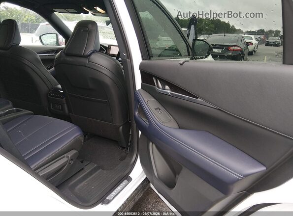 5N1AL1FW0TC333262 2026 INFINITI QX60 Белый Вид наклейки с VIN-кодом