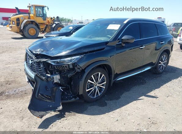 5N1AL1GS5SC353307 2025 INFINITI QX60 Черный Передняя левая четверть