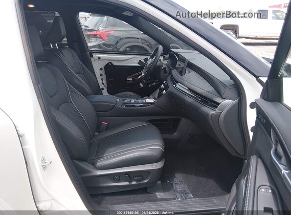 5N1AL1HU1SC357189 2025 INFINITI QX60 White Vista interior delantera